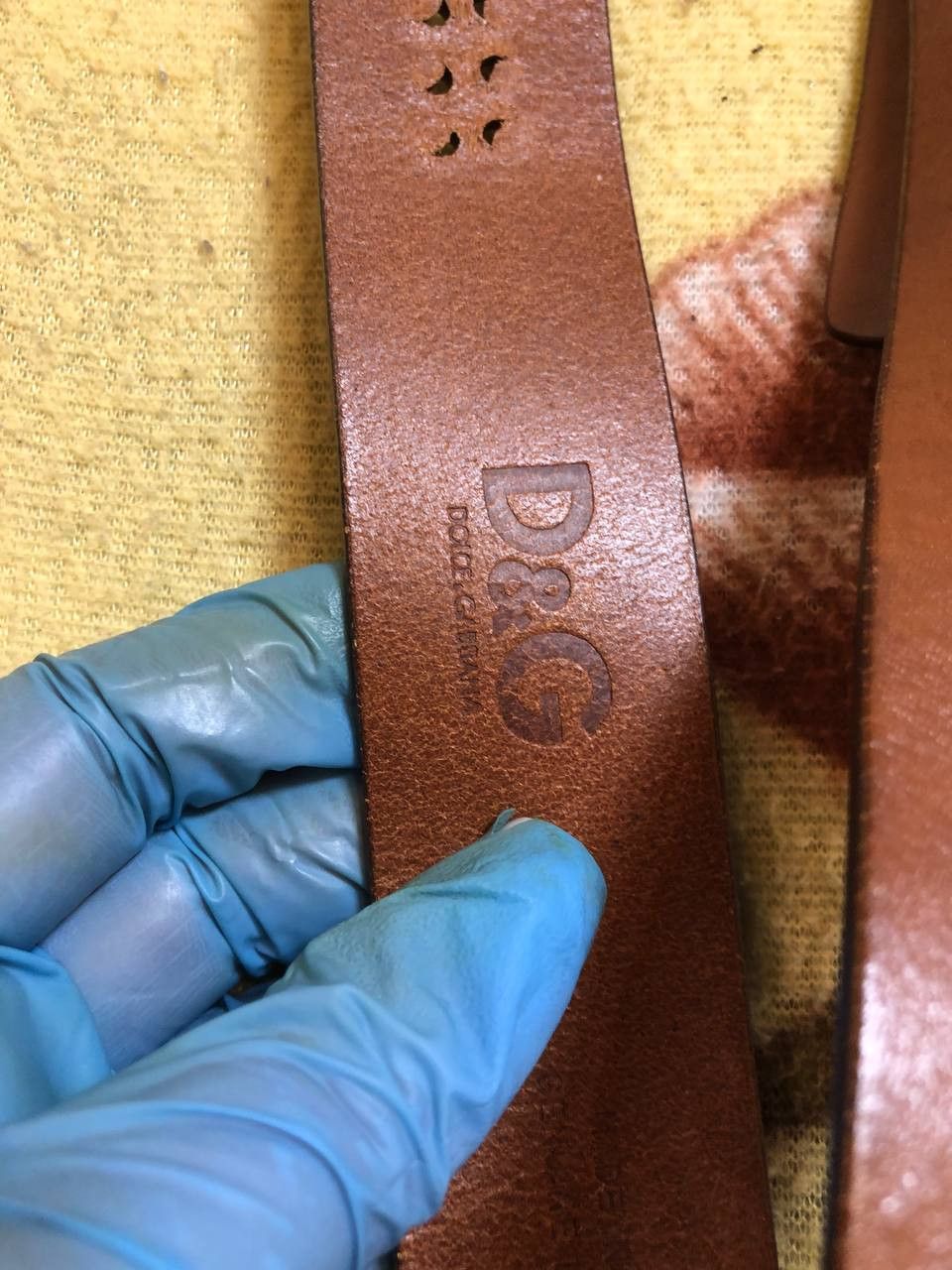 Dolce & Gabbana Luxury Leather belt Dolce & Gabbana Brown Size ONE SIZE - 4 Thumbnail