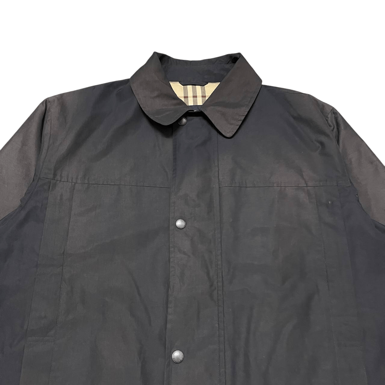 Burberry Vintage Burberry London Nova Check Sunfaded Trench Coat Size US L / EU 52-54 / 3 - 3 Thumbnail