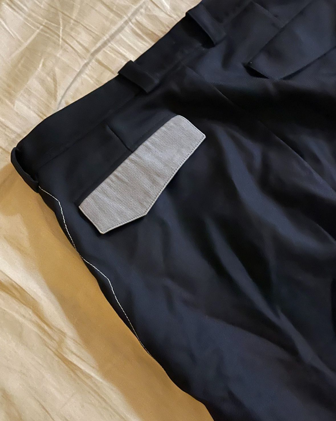Kiko Kostadinov Kiko Kostadinov Black Kafka Trousers Size US 28 / EU 44 - 3 Thumbnail
