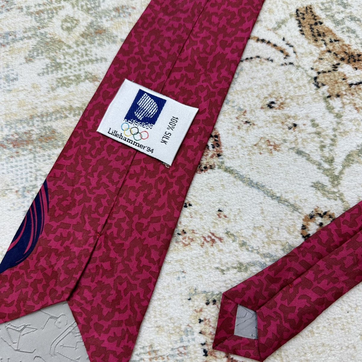 SikSilk × Vintage Vintage Tie 90s Silk Luxury Rare Streetwear Size ONE SIZE - 5 Thumbnail