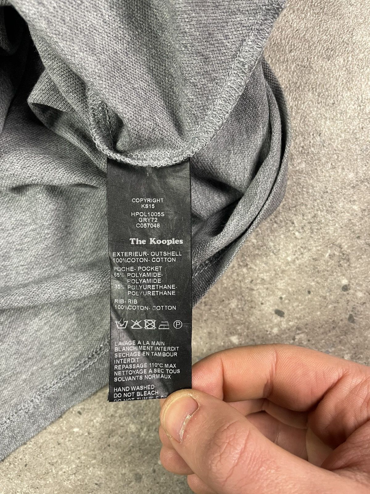 The Kooples × Vintage The kooples Pocket Polo t Shirt Size US M / EU 48-50 / 2 - 4 Thumbnail