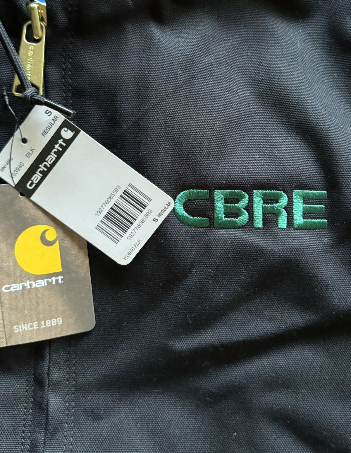 Carhartt Carhartt Hooded Black Jacket New Size US S / EU 44-46 / 1 - 9 Thumbnail