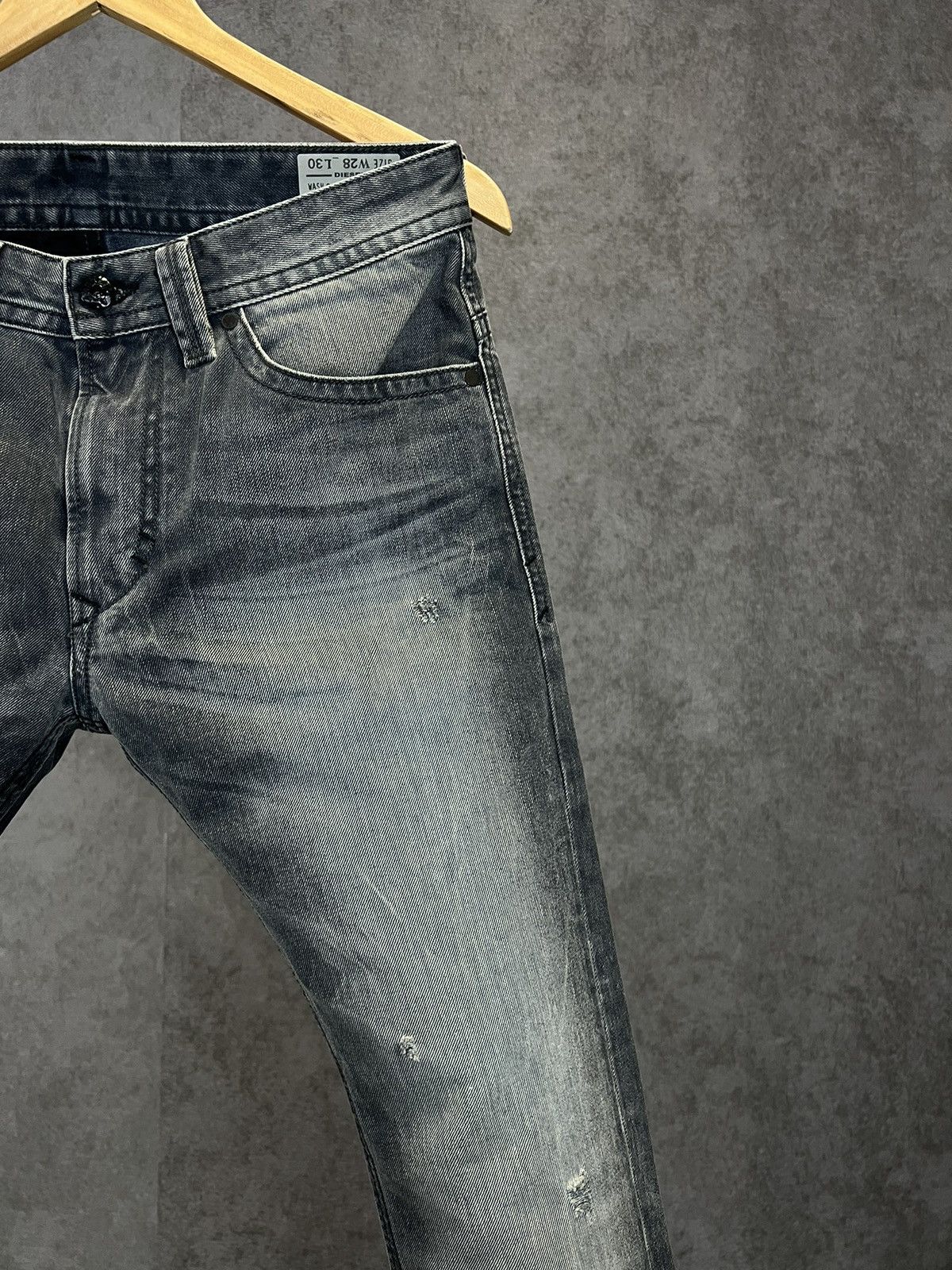 Diesel Diesel Thavar designer distressed jeans Size US 30 / EU 46 - 2 Thumbnail
