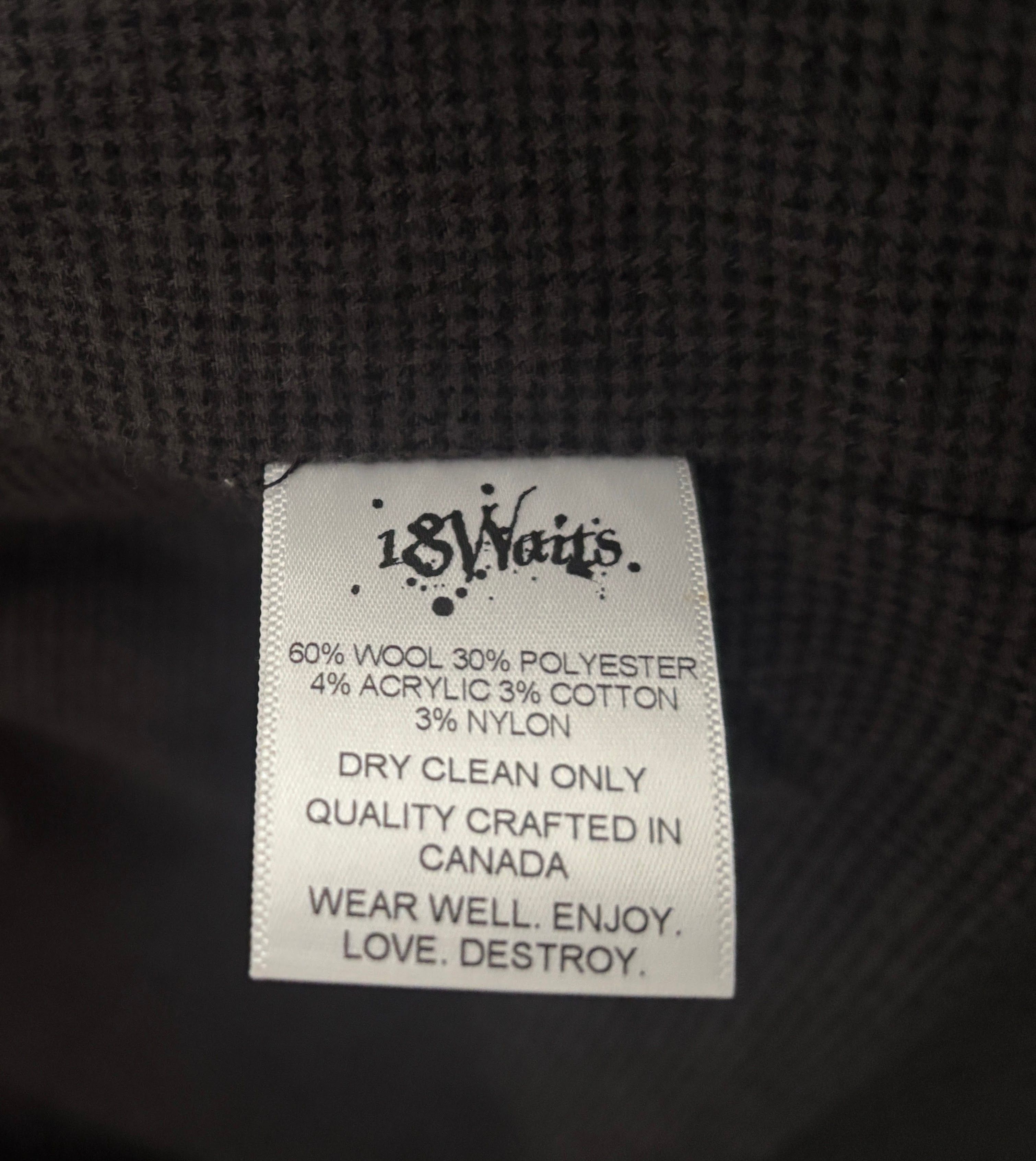 18 Waits $395 Grey Wool Pea Coat / Brigadier Jacket Large - XL Size US L / EU 52-54 / 3 - 14 Thumbnail
