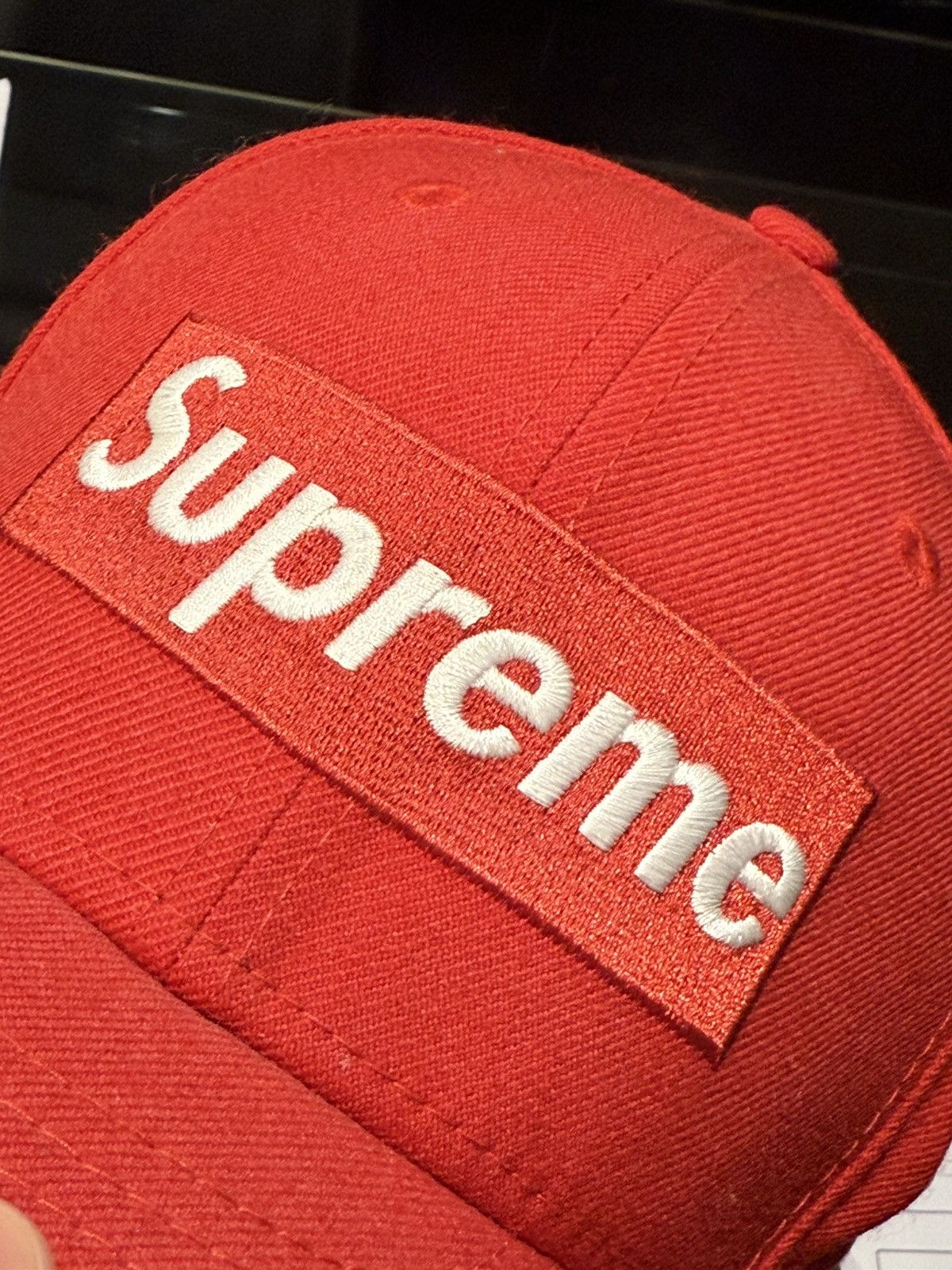 Supreme Supreme World Famous R.I.P. Baseball Hat - 7 3/8 Size ONE SIZE - 2 Thumbnail