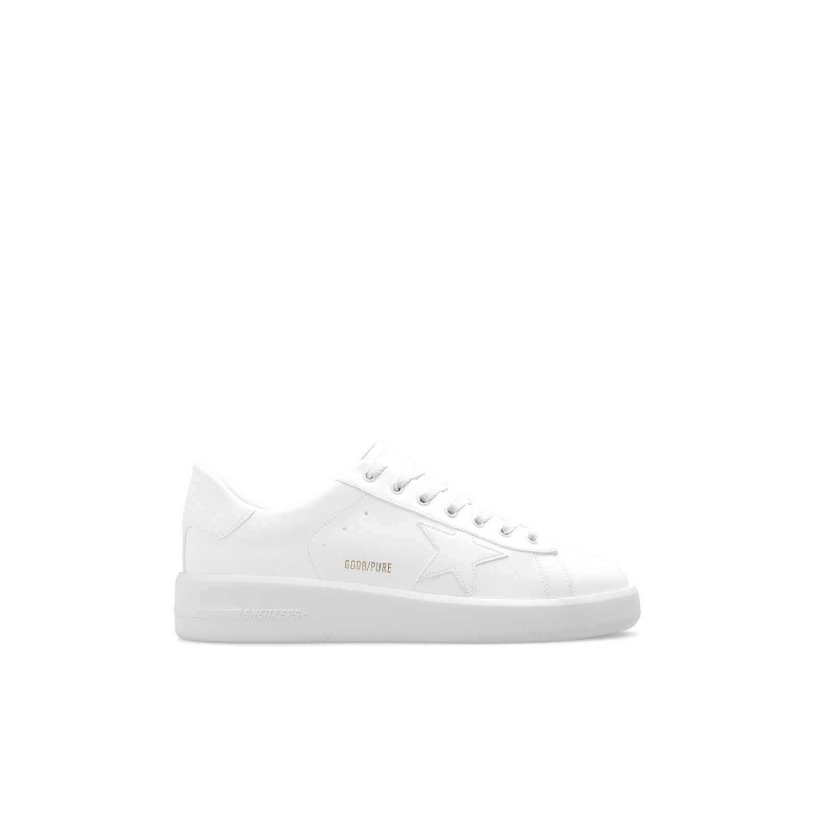 GOLDEN GOOSE Purestar White Men's Leather Sneakers New (Men'