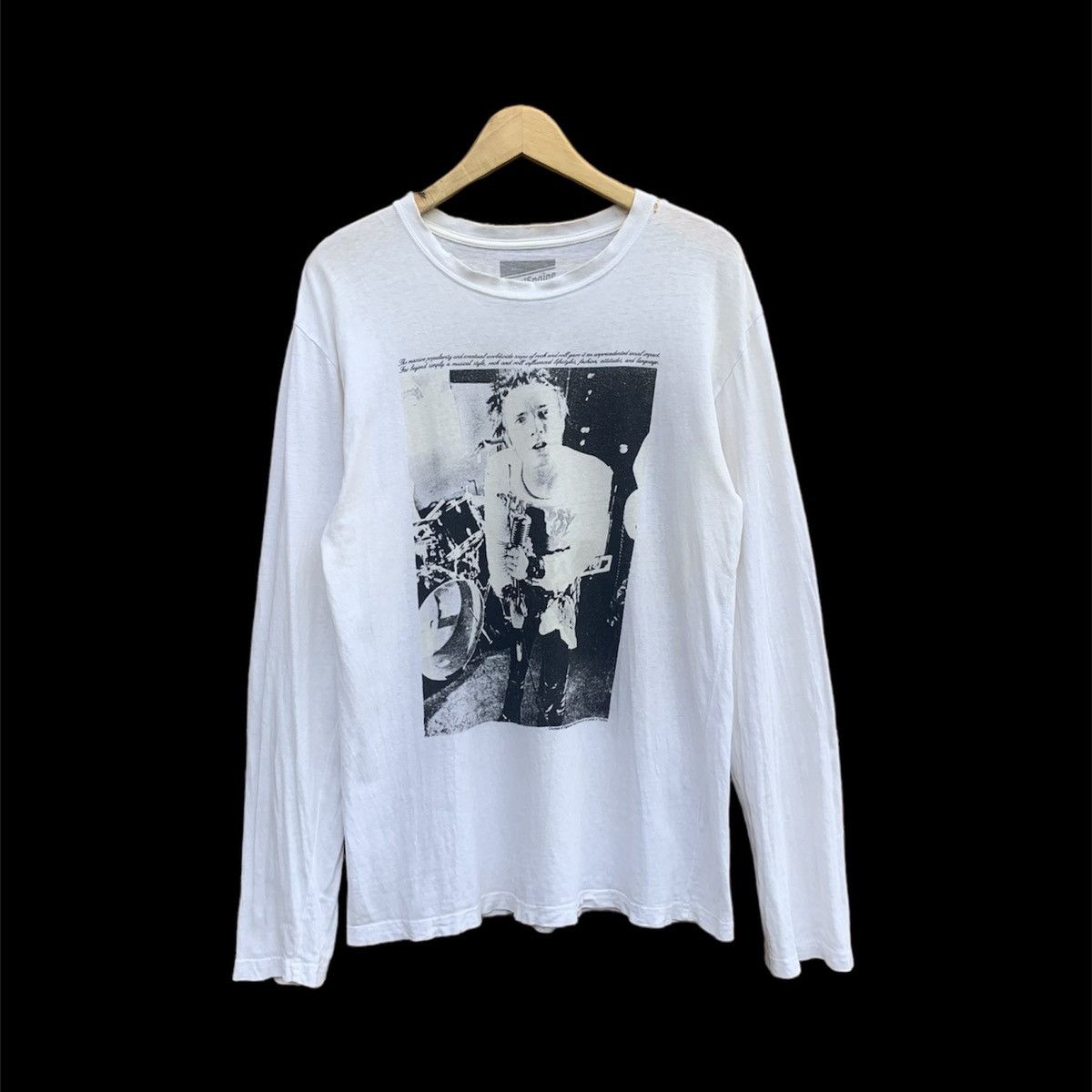 Band Tees × Japanese Brand × Vintage Vintage sex pistols jhonny roten tee Size US M / EU 48-50 / 2 - 1 Thumbnail
