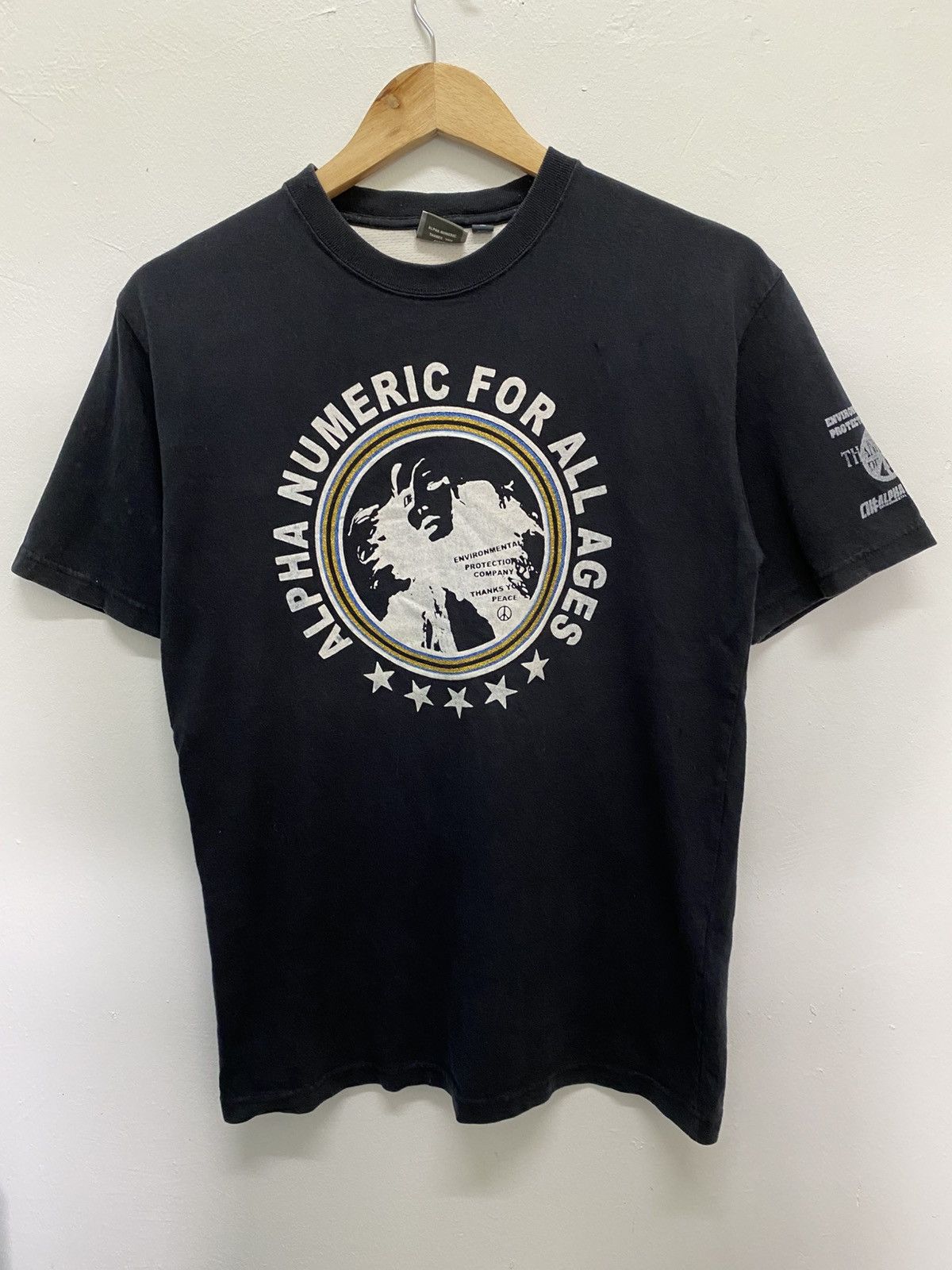 Alphanumeric × If Six Was Nine Vintage 00s Alpha Numeric Art of Histeric Glamour Tee Size US M / EU 48-50 / 2 - 2 Thumbnail