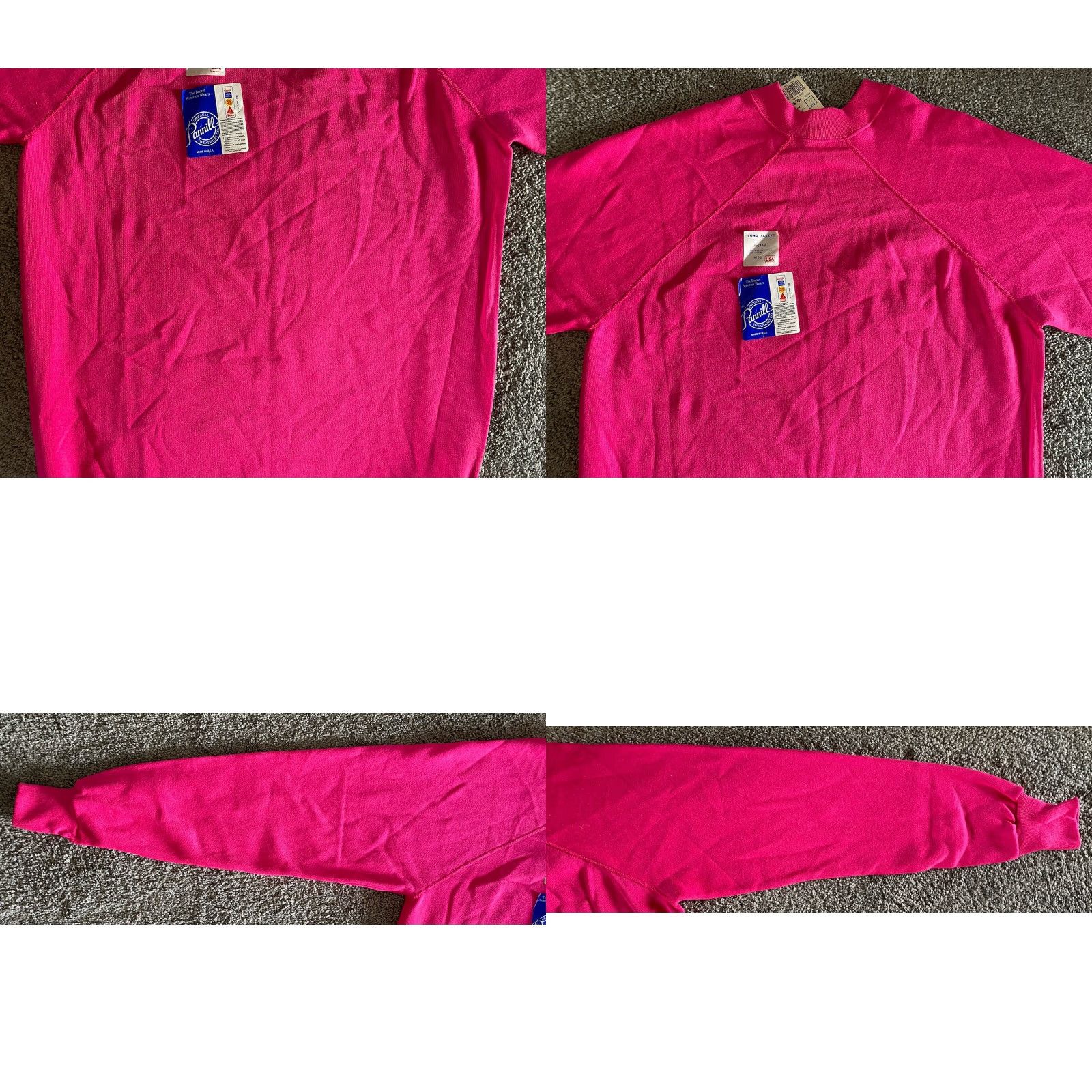 Vintage VINTAGE Pannill Sweater Dress Women’s XL Pink Long Sleeve USA 90s 80s Classic Pullover NWT Size XL / US 12-14 / IT 48-50 - 8 Thumbnail