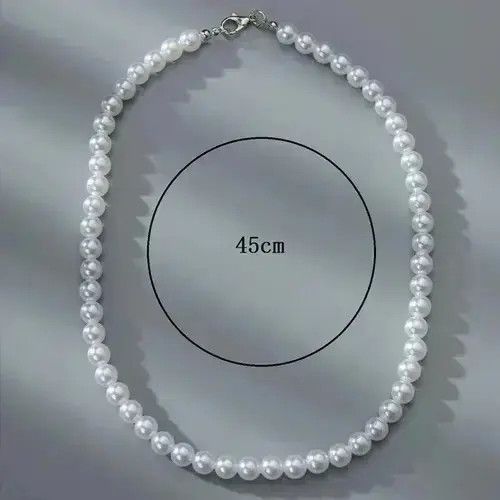 Jewelry Immitation Pearl Beads Necklace Size ONE SIZE - 3 Thumbnail