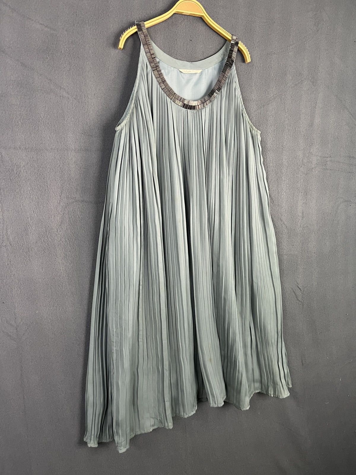 Beams Plus × Vintage Beams Light Pleated Dress Size XS / US 0-2 / IT 36-38 - 5 Thumbnail