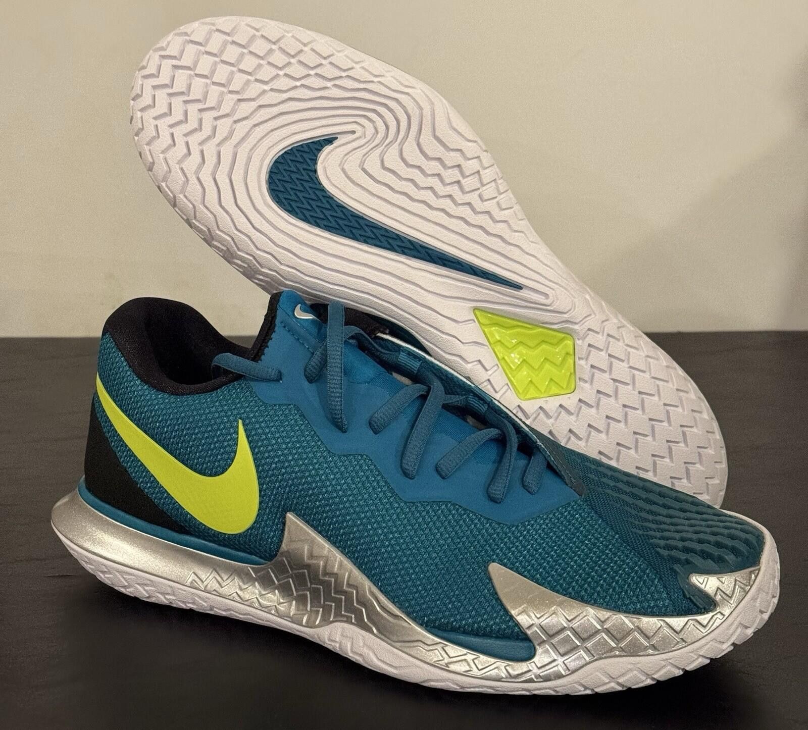 Nike Nike Zoom Vapor Cage 4 RAFA Green Tennis Shoes Mens Sz 11.5 Size US 11.5 / EU 44-45 - 1 Thumbnail