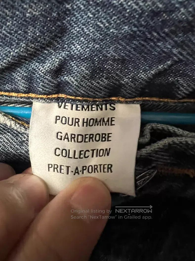 Vetements VETEMENTS size L Flame Jeans Size US 27 - 4 Thumbnail