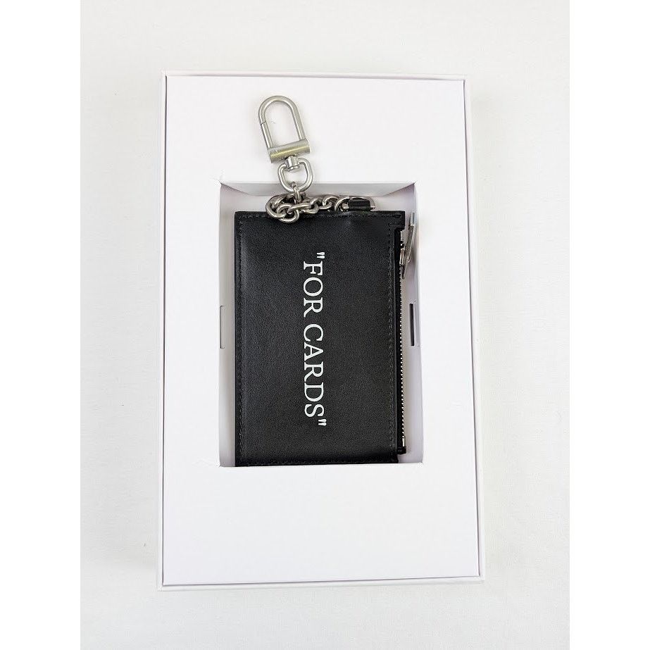 Off-White o1rshd1 Q:2 / Size: OS / Quote Bookish Key Ring Card Size ONE SIZE - 7 Thumbnail