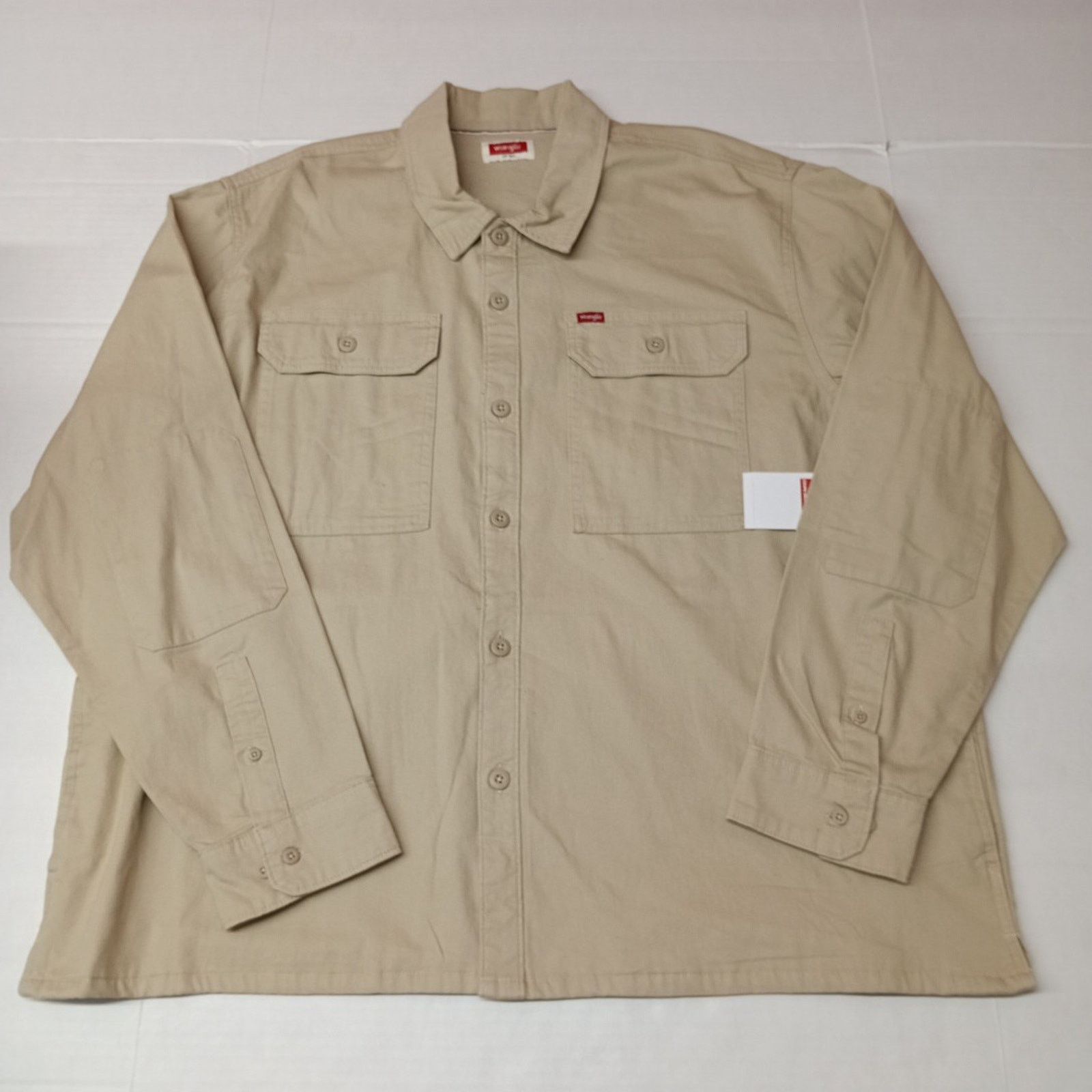 Wrangler Wrangler Jacket Overshirt Outdoor Shacket Size 2XL Beige Size US XXL / EU 58 / 5 - 1 Thumbnail