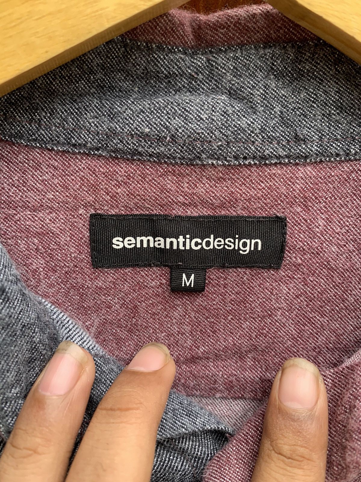 Japanese Brand × semanticdesign Semantic design color block shirt 🙌🏼 Size US M / EU 48-50 / 2 - 3 Thumbnail