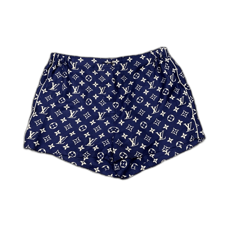 Louis Vuitton Blue Printed Shorts Size 36-2506