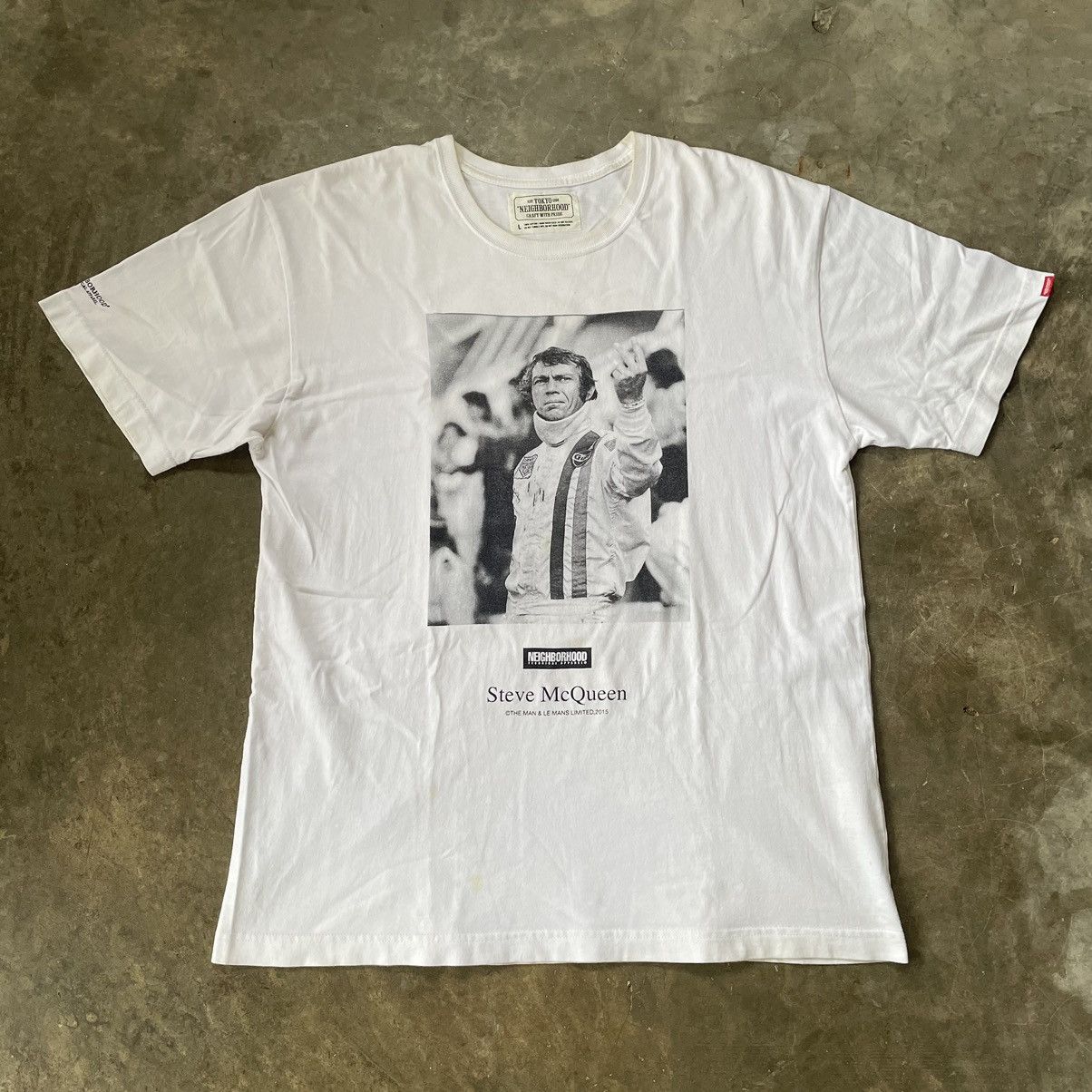 Neighborhood Neighborhood steve mcqueen t-shirt Size US L / EU 52-54 / 3 - 1 Thumbnail