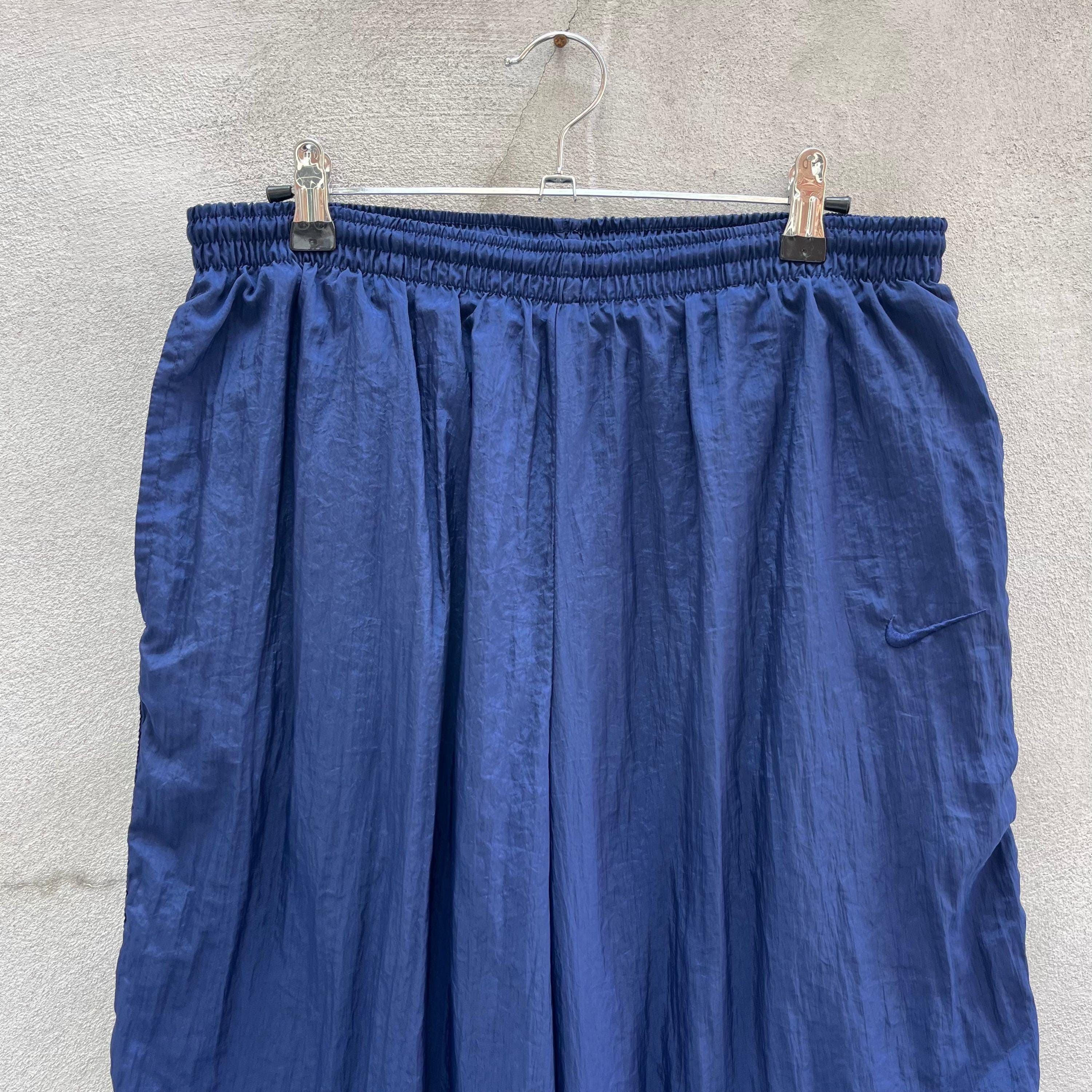 Nike × Vintage 90's Vintage Nike Nylon Track Pants Size US 29 - 3 Thumbnail