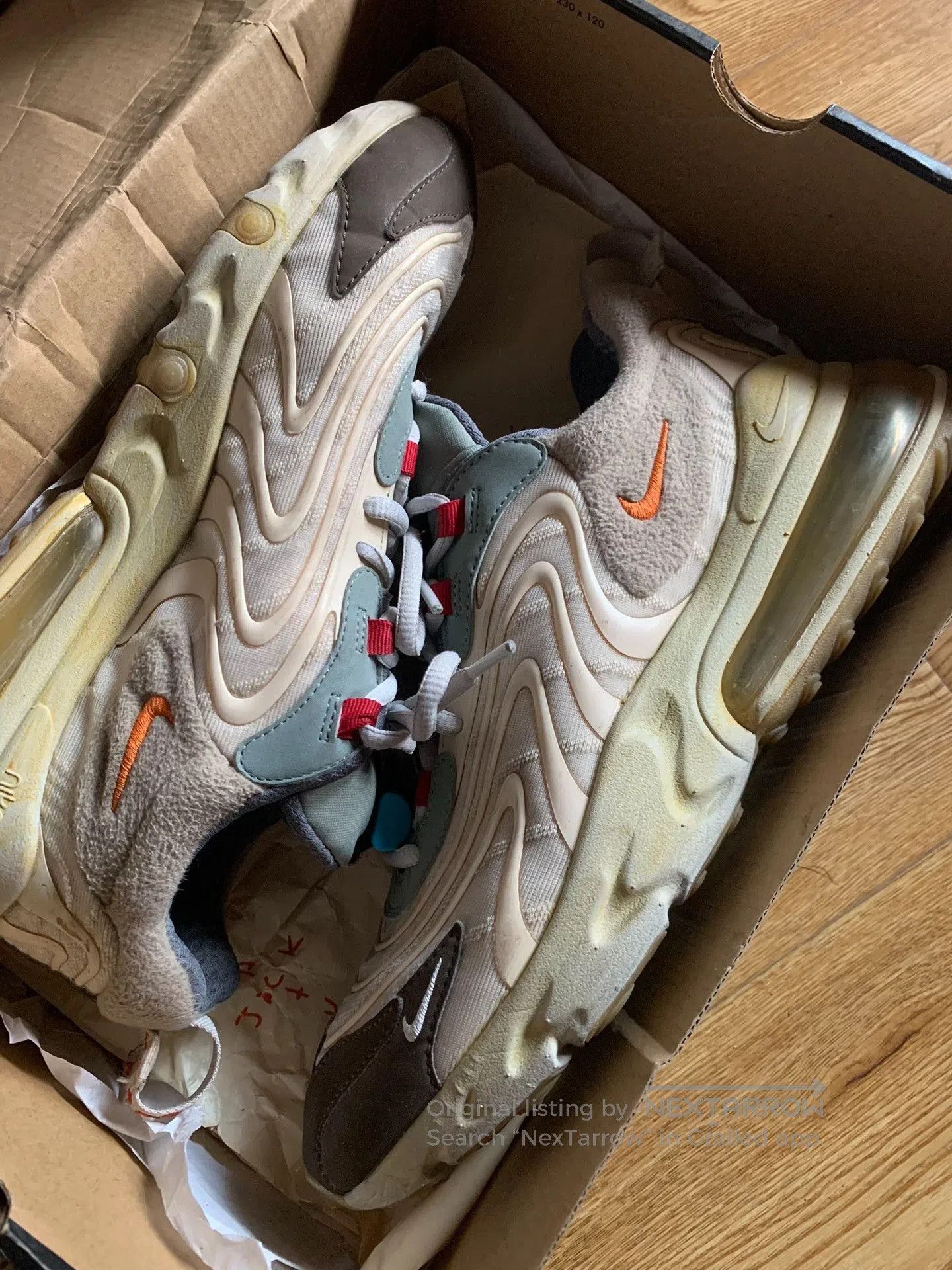 Nike Nike Air Max 270 Travis Scott. Size US 10 / EU 43 - 1 Thumbnail