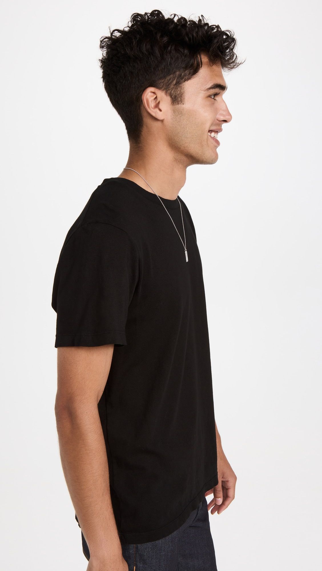 Other Nili Lotan Bradley Black Basic Tee T-Shirt Size US M / EU 48-50 / 2 - 7 Thumbnail