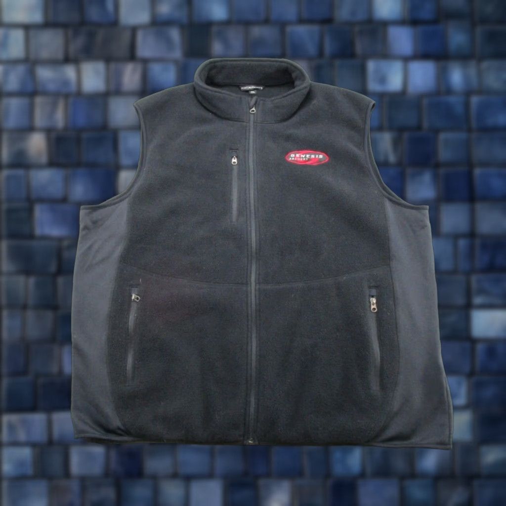 Port Authority Port Authority Genesis Archery Black Fleece Full Zip Vest Men 3XL Outdoor Hunting Black Fleece Vest 3XL Men Outdoors Size US XXL / EU 58 / 5 - 1 Thumbnail