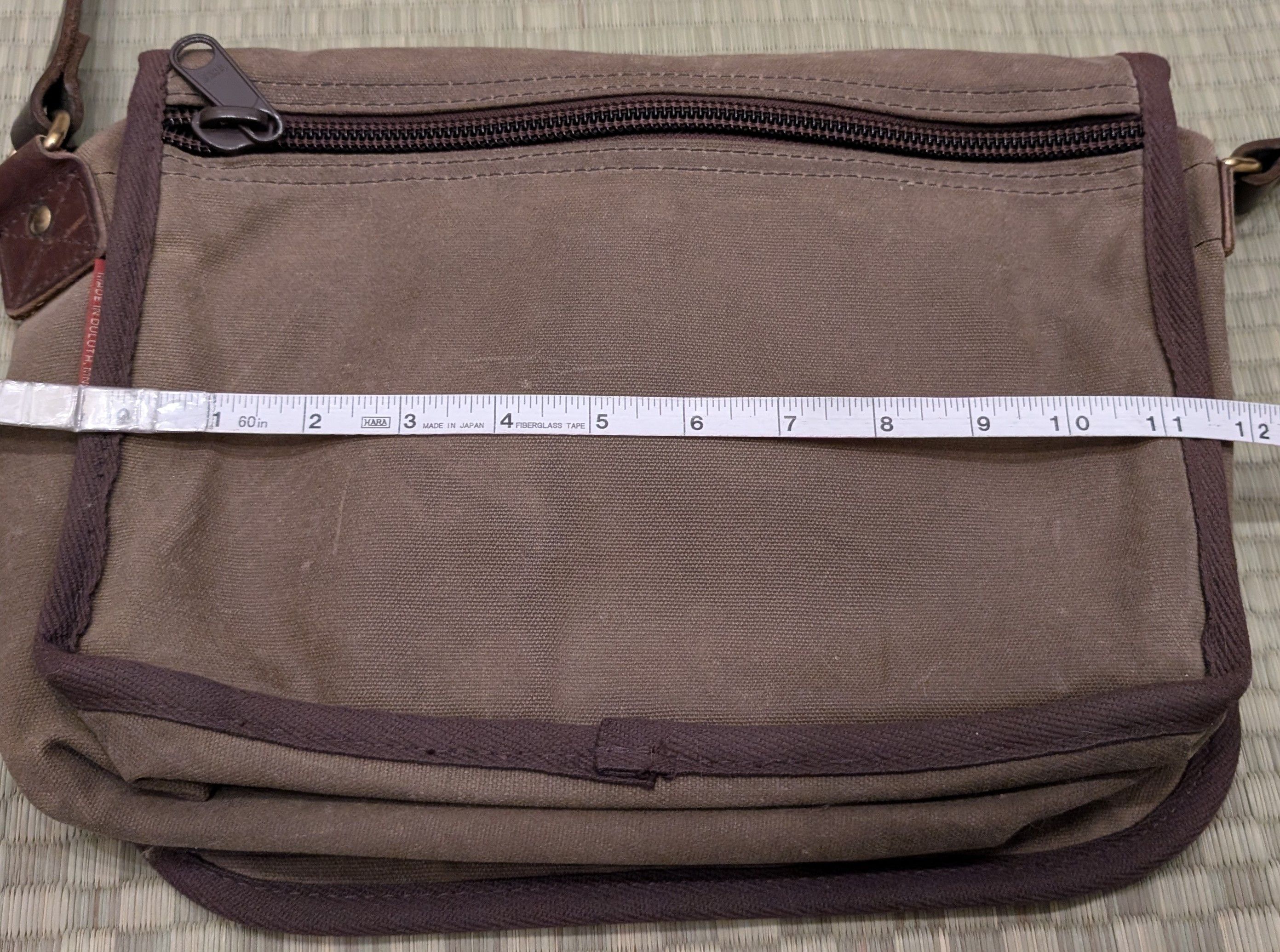 Other Frost River Little Manitou Shoulder Bag Canvas Leather Size ONE SIZE - 5 Thumbnail