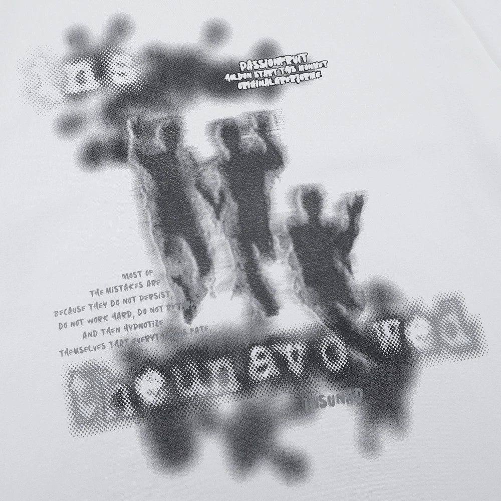 Japanese Brand × Vintage Men's casual street cotton silhouette printed T-shirt Size US M / EU 48-50 / 2 - 4 Thumbnail
