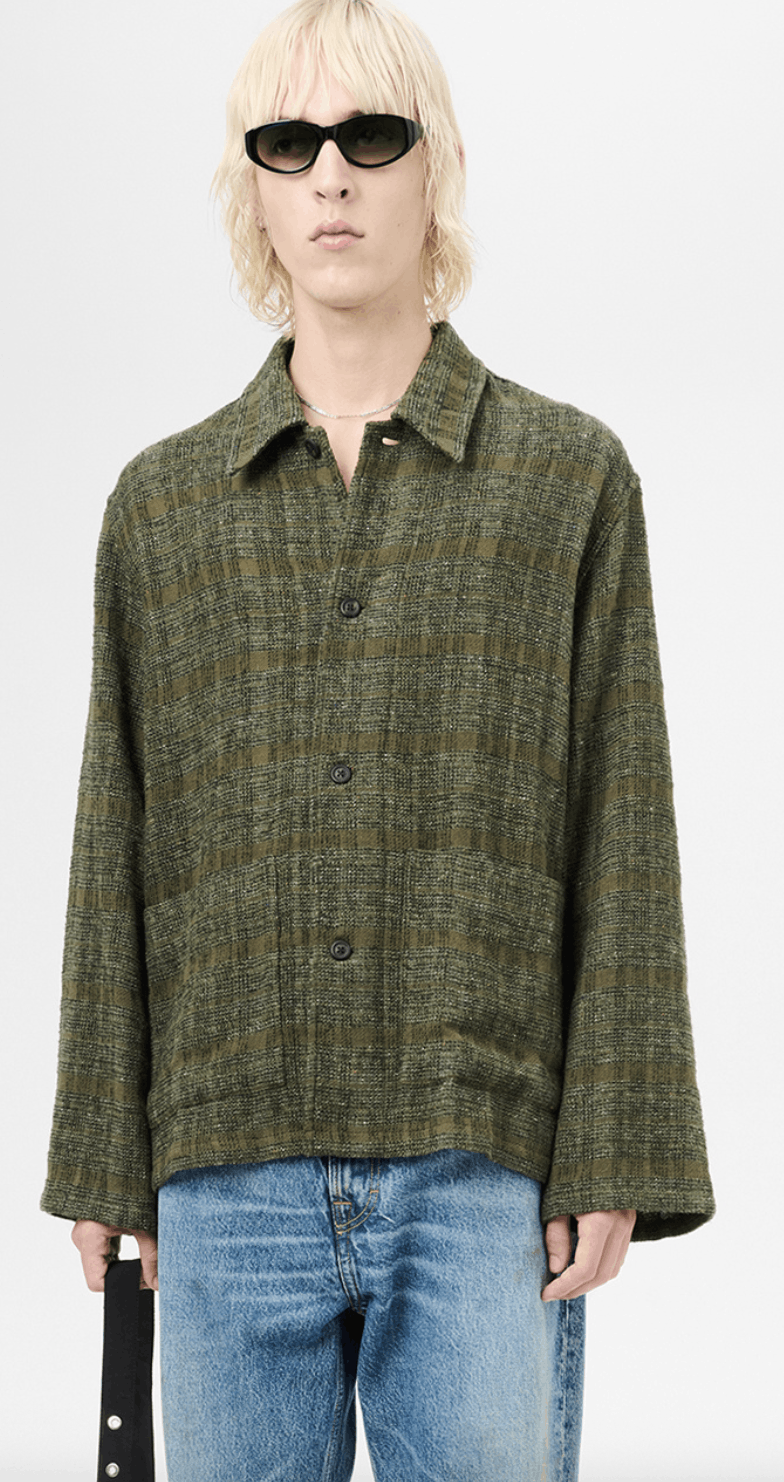 Our Legacy Our Legacy Linen Piquet Mudd Rough Sack Pullover (IT 48