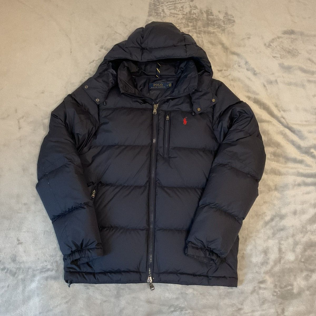 Designer × Polo Ralph Lauren × Ralph Lauren Polo Ralph Lauren Navy Blue Puffer Down Jacket size S Size US S / EU 44-46 / 1 - 2 Thumbnail