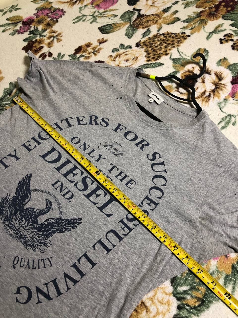 Diesel Vintage Diesel Big Y2K Logo Streetwear Short Sleeve T-Shirt Size US M / EU 48-50 / 2 - 11 Thumbnail