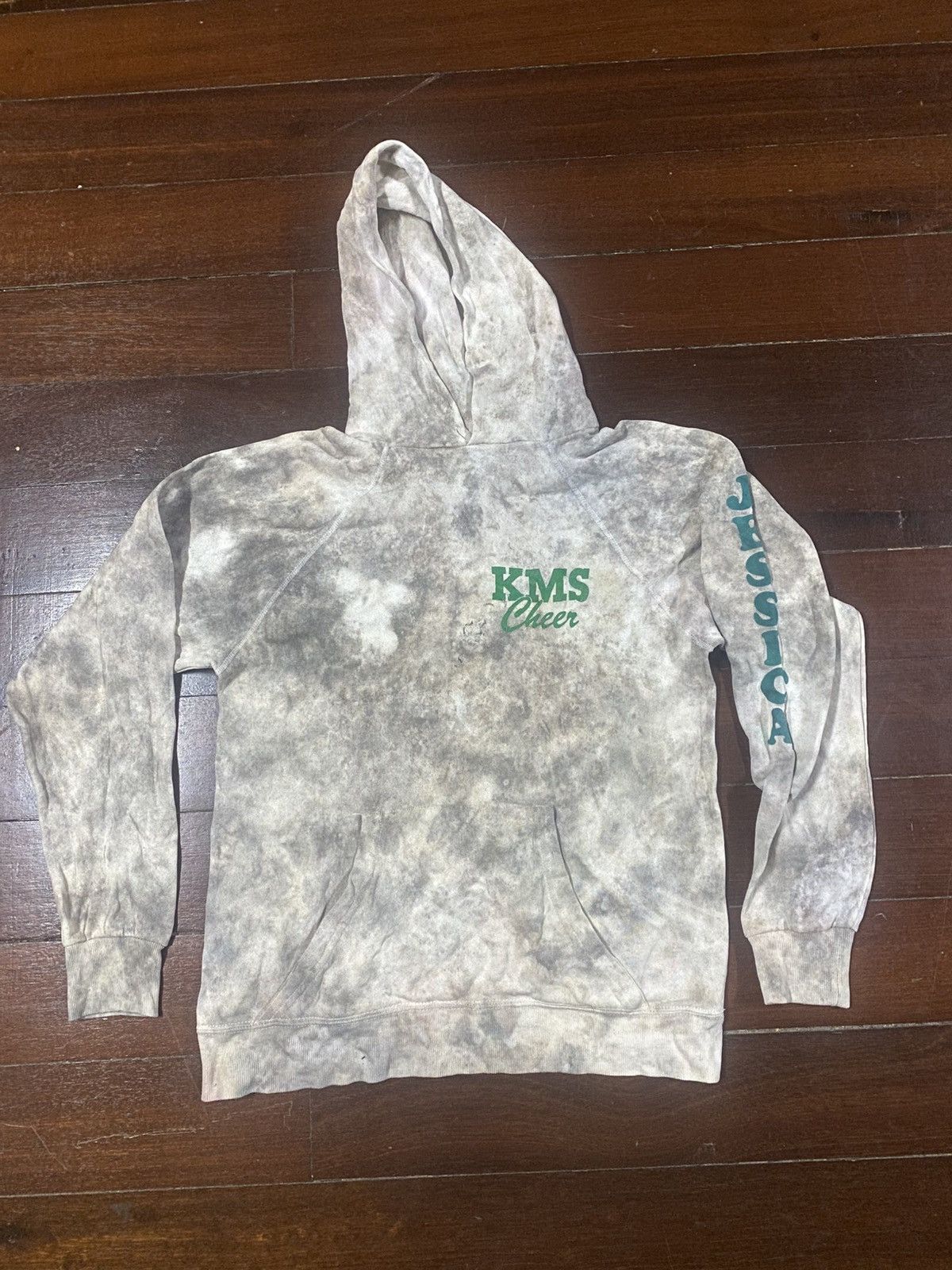 Vintage Vintage hoodie sweatshirt KMS CHEER distressed trasher faded Size US L / EU 52-54 / 3 - 1 Thumbnail