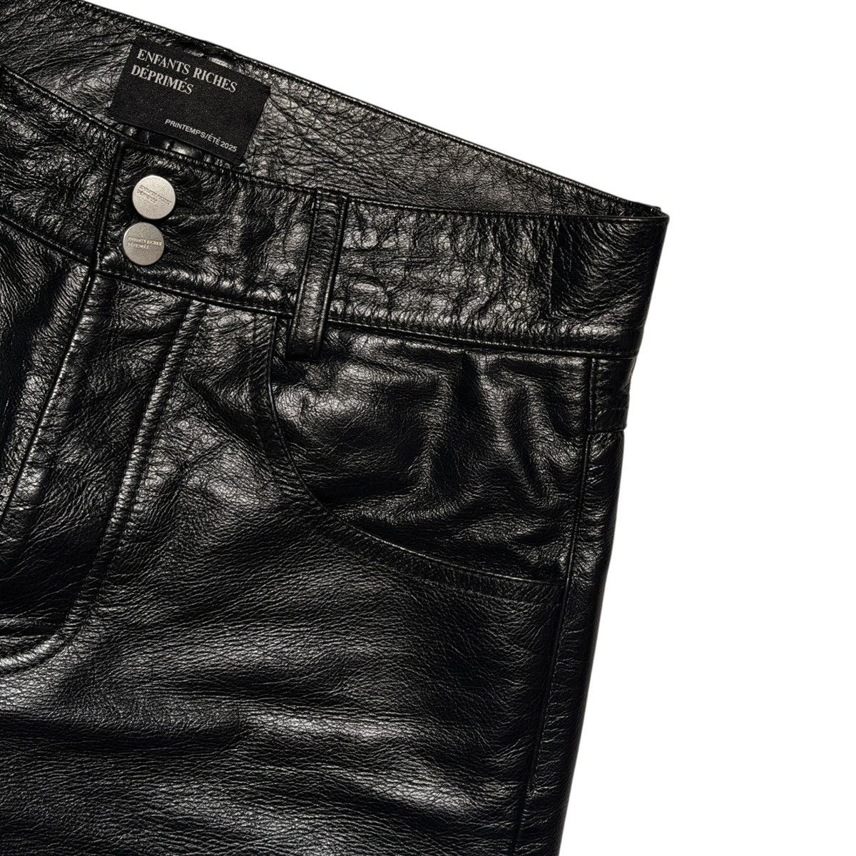 Enfants Riches Deprimes SS25 runway Long night leather pant Size US 30 / EU 46 - 2 Thumbnail