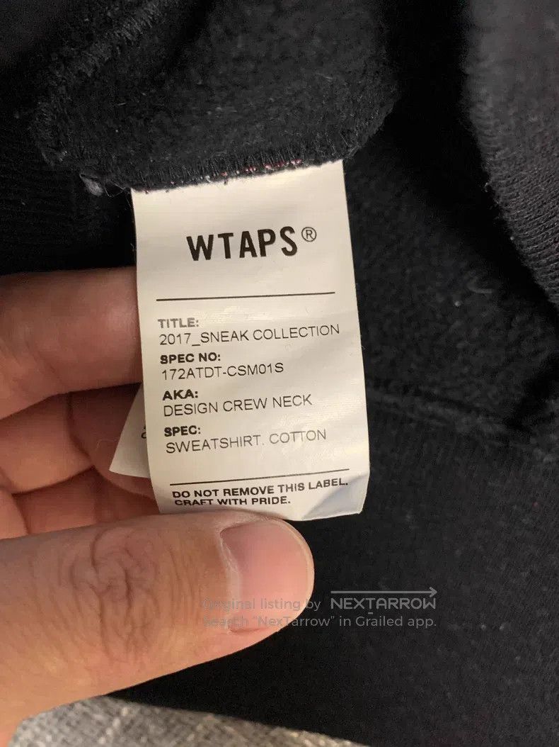 Wtaps Wtaps Black hoodie Size US S / EU 44-46 / 1 - 6 Thumbnail