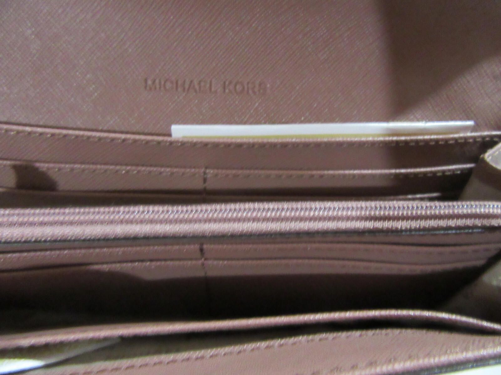 Michael Kors Michael Kors Bridgette Saffiano Leather Flap Wallet Size ONE SIZE - 4 Thumbnail