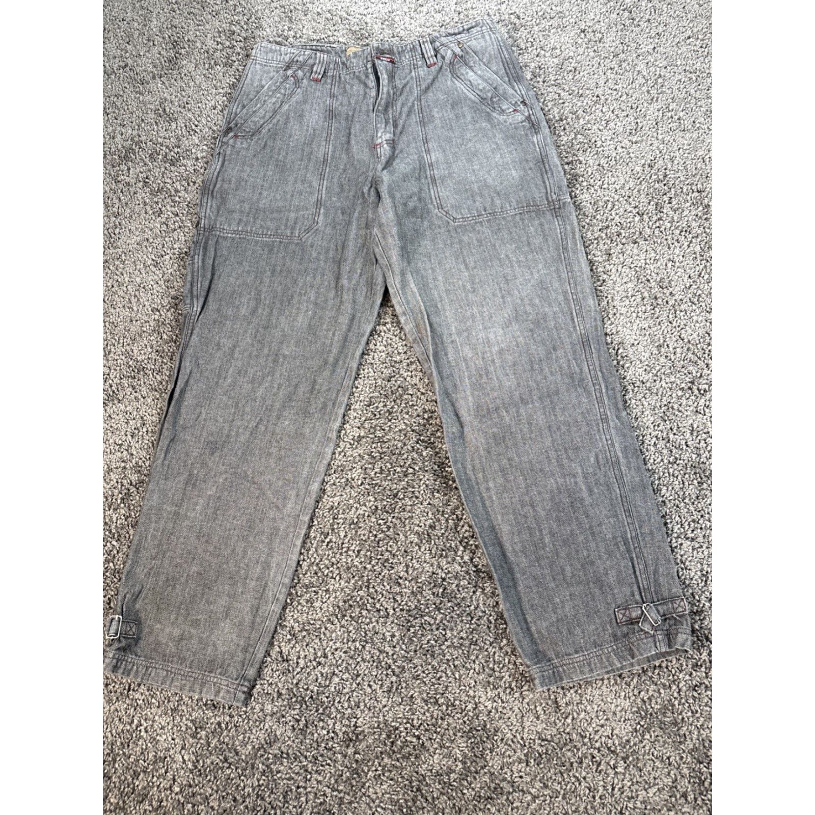 Vintage VINTAGE Willie Esco Jeans Mens Size 38x33 Wide-Leg Baggy Streetwear Hip Hop VTG Jeans Size US 38 / EU 54 - 7 Thumbnail