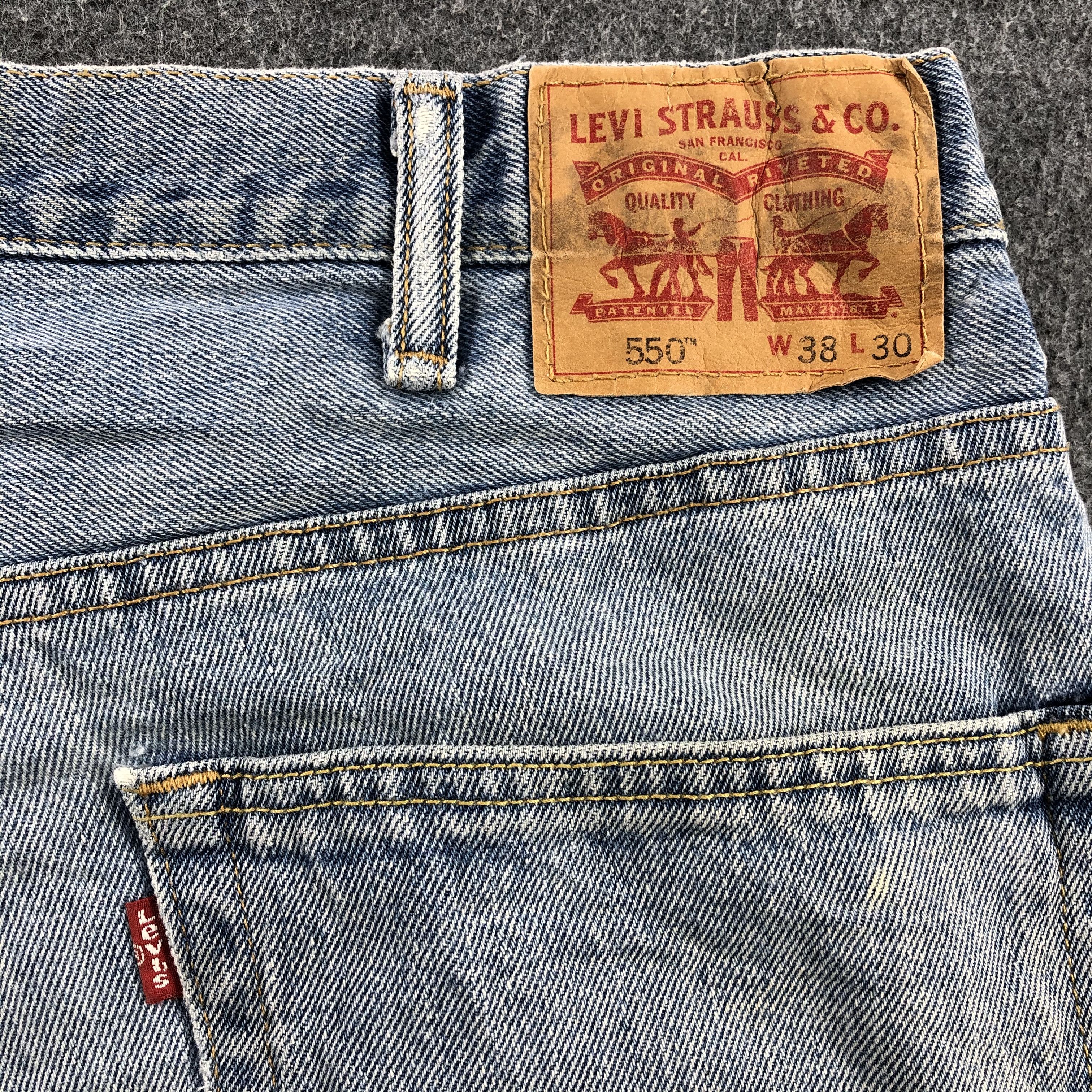 Levi's × Vintage Vintage Levis 550 Jeans-JM1059 Size US 39 - 6 Thumbnail