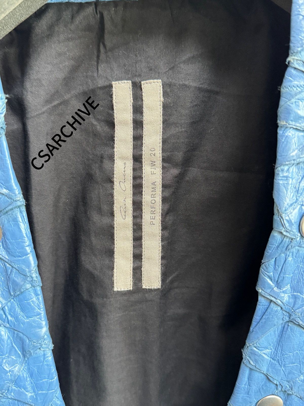Rick Owens Rick owens 20FW 1of1 Performa Pirarucu Larry Shirt Size US L / EU 52-54 / 3 - 5 Thumbnail