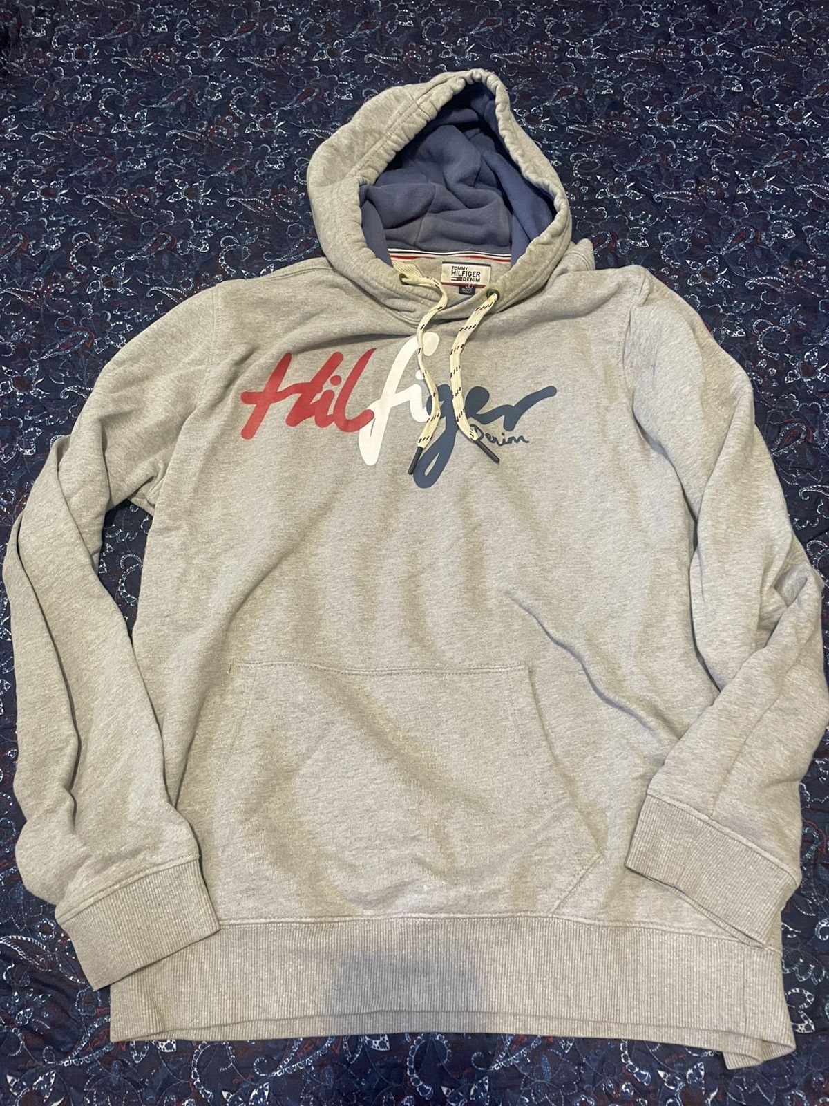 Tommy Hilfiger Tommy Hilfiger Denim Hoodie Size US XL / EU 56 / 4 - 1 Thumbnail