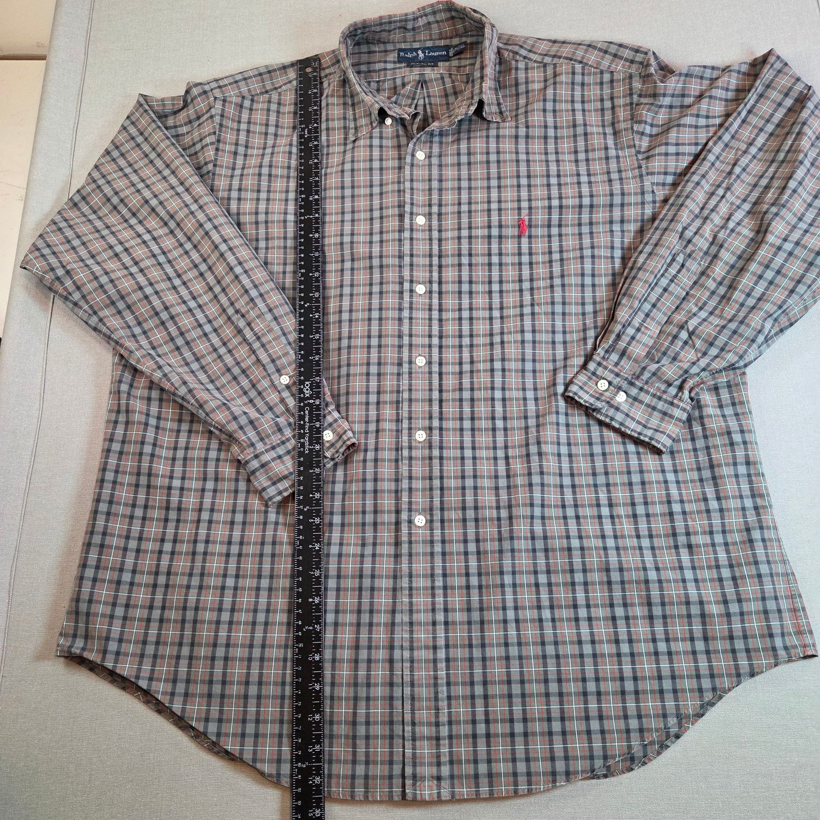 Ralph Lauren Ralph Lauren Plaid Classic Fit Button Down XL Size US XL / EU 56 / 4 - 8 Thumbnail