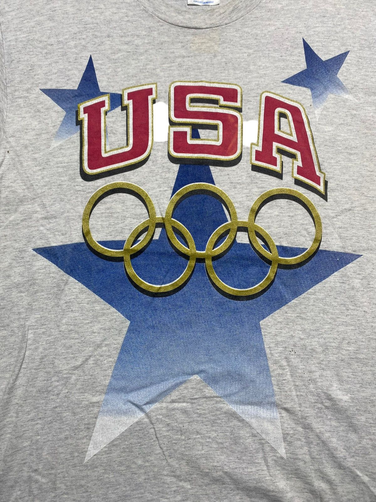 Other VINTAGE CHAMPION USA OLYMPIC ATLANTA TEE Size US L / EU 52-54 / 3 - 7 Thumbnail