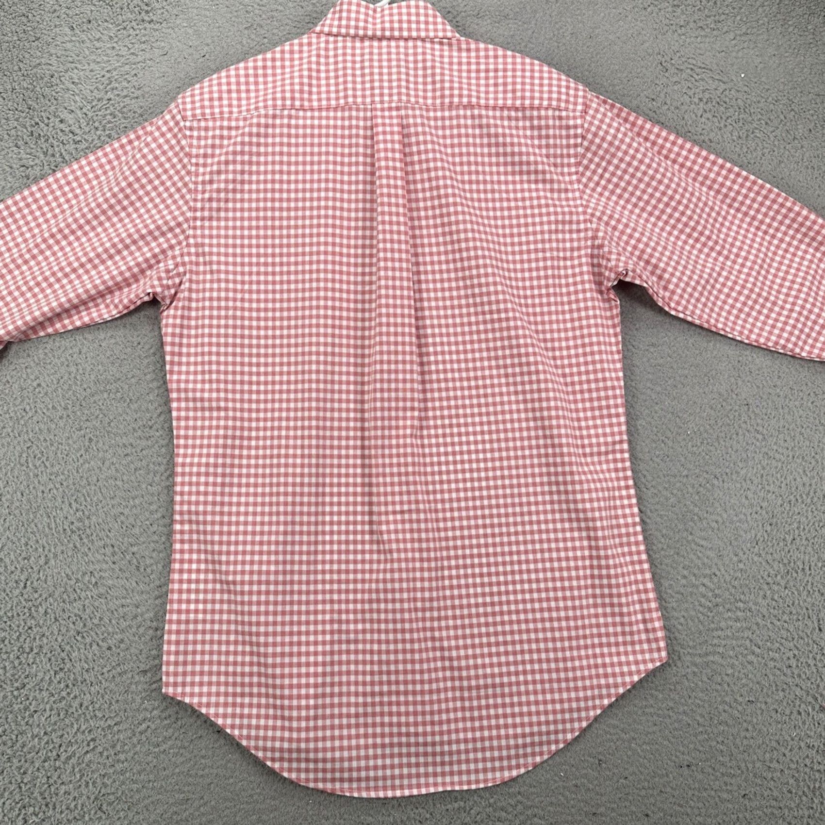 Izod Izod Button-Down Shirt Mens Small Red White Check Performance Woven NEW Size US S / EU 44-46 / 1 - 4 Thumbnail