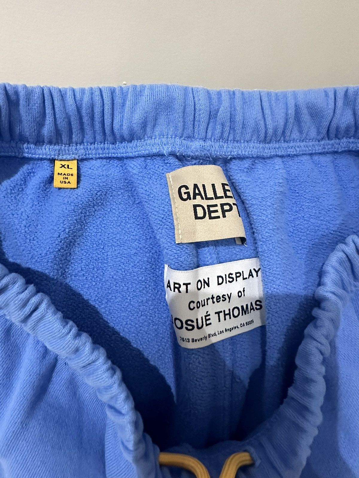 Gallery Dept. Gallery Department GD Logo Flare Sweatpants Royal Blue Size US 39 - 8 Thumbnail