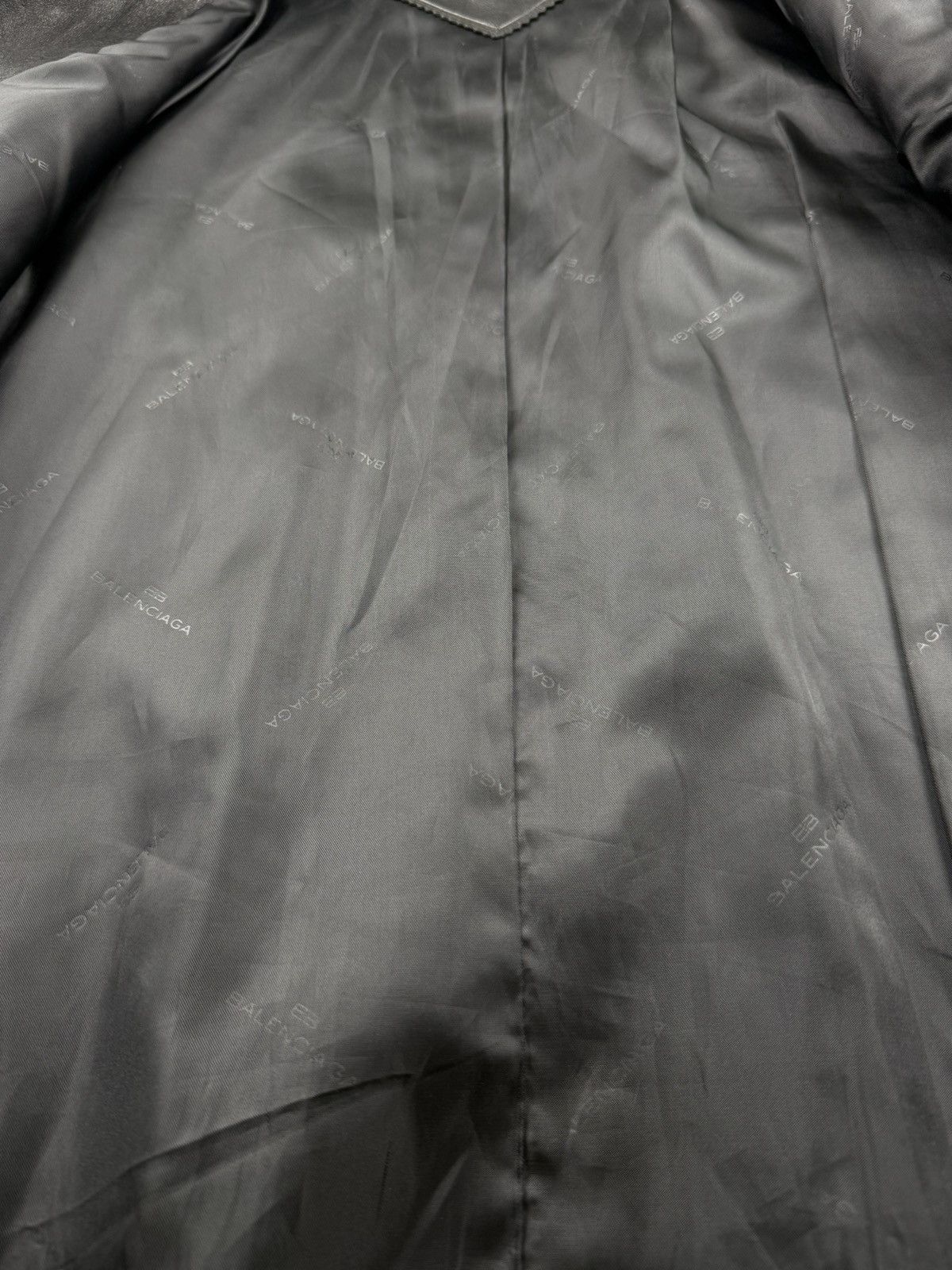 Balenciaga Vintage Balenciaga Zip Up Leather Jacket Size US M / EU 48-50 / 2 - 9 Thumbnail