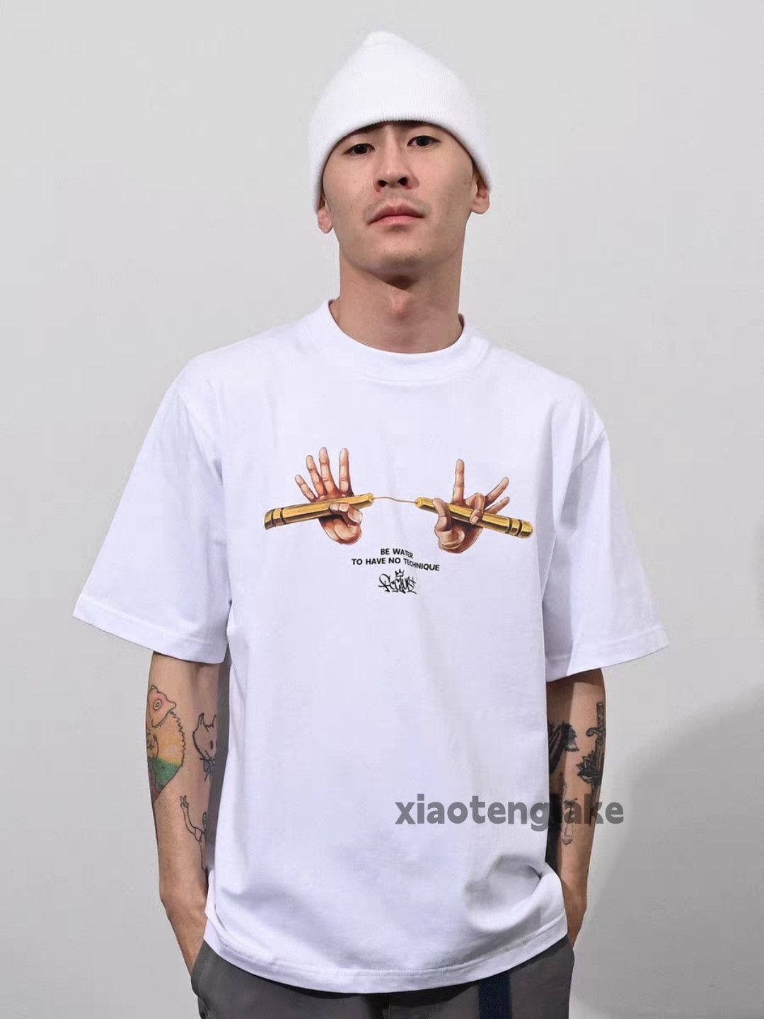 Vintage ltx vintage skate hiphop retro pattern festival tee t shirt Size US M / EU 48-50 / 2 - 1 Thumbnail