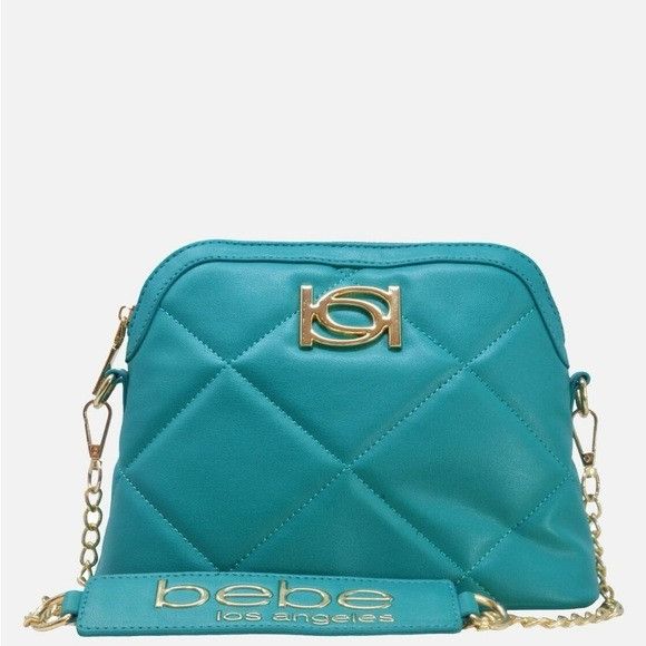 Bebe NWT BEBE GIO DOME TEAL CROSSBODY Size ONE SIZE - 1 Thumbnail