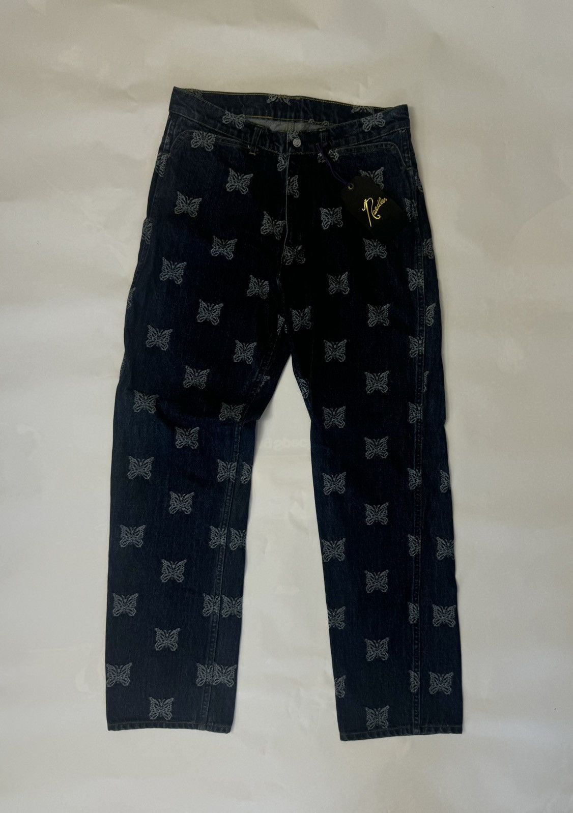 Needles Needles Embroidered Butterfly Jean Size US 30 / EU 46 - 1 Thumbnail