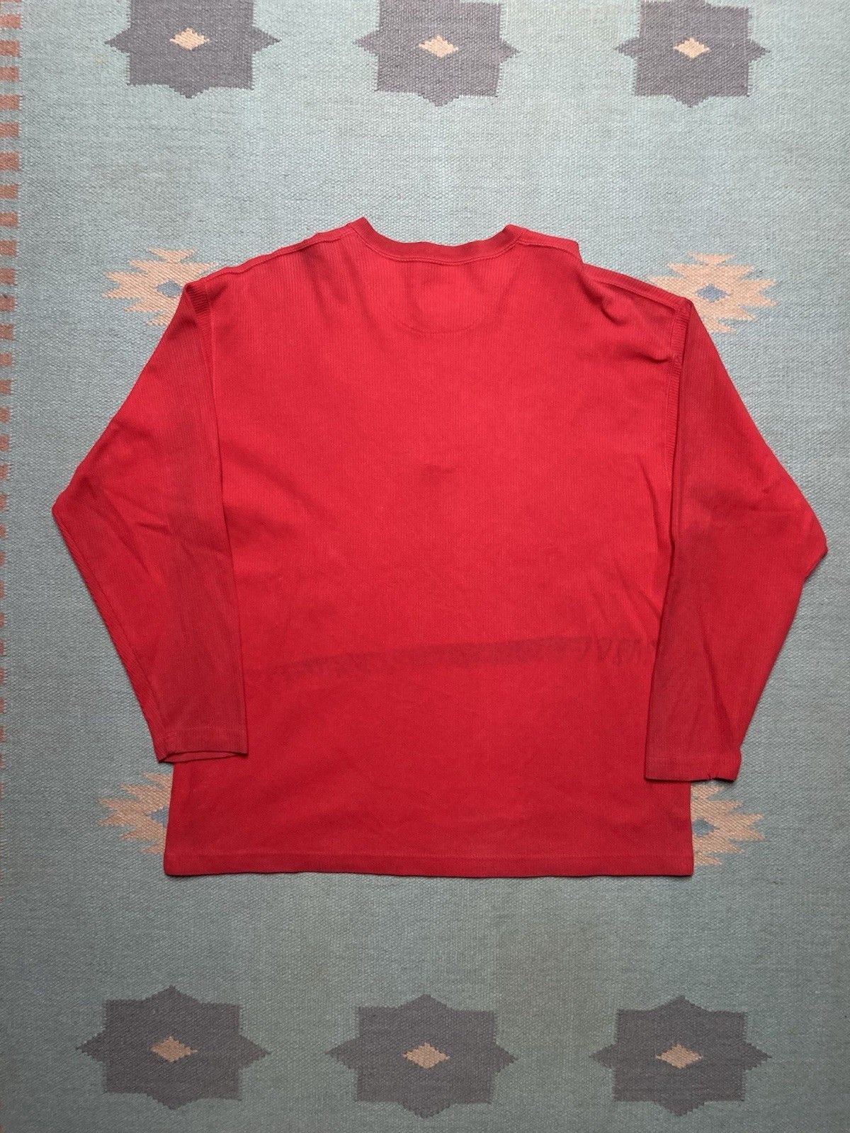 Vintage henley t shirt Marlboro unlimited promo ribbed cotton large Size US L / EU 52-54 / 3 - 6 Thumbnail