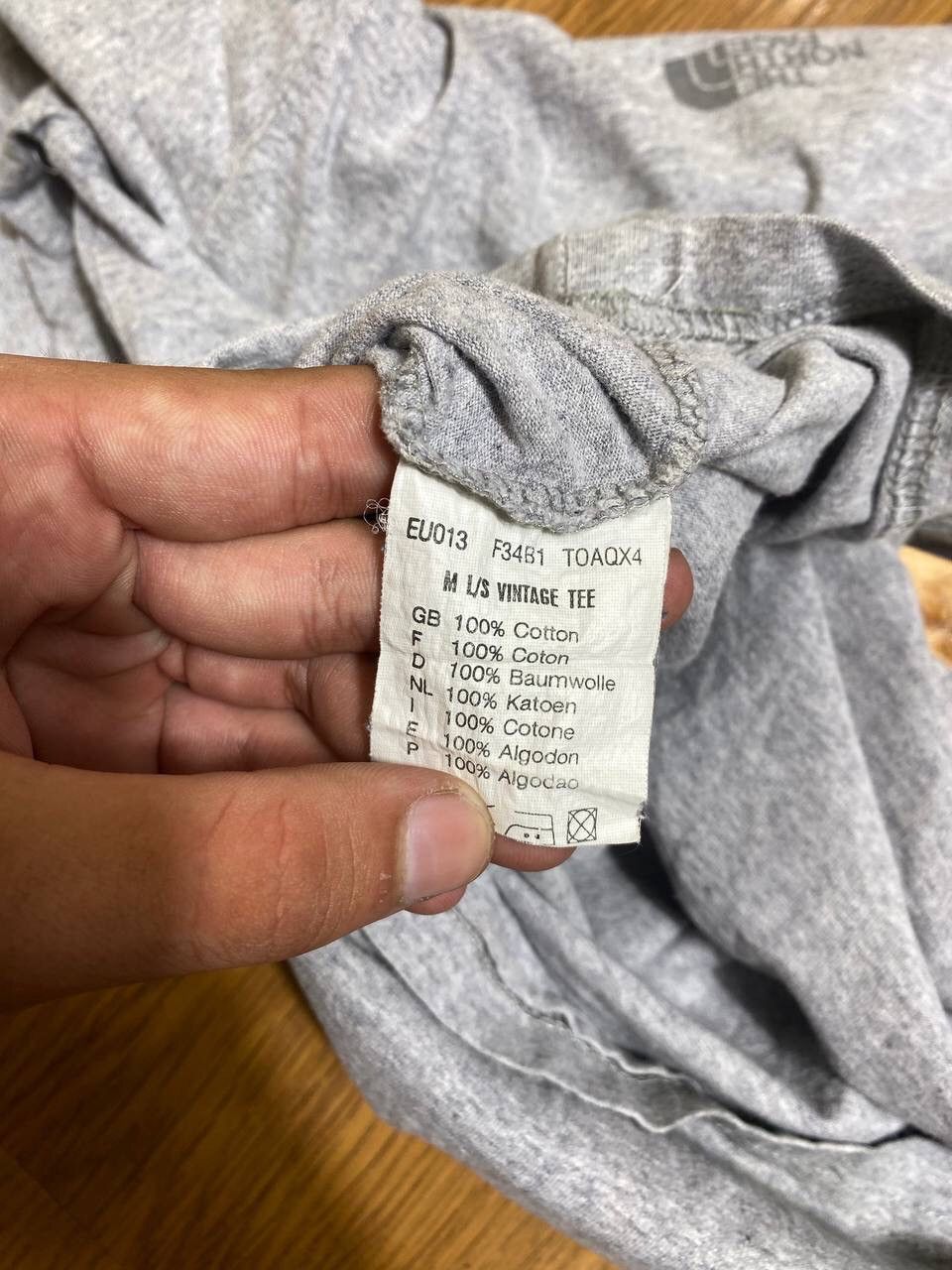 The North Face × Vintage Vintage The North Face Gray Crewneck Sweatshirt Size US M / EU 48-50 / 2 - 24 Thumbnail