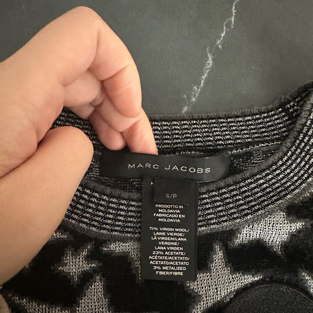 Marc Jacobs Marc Jacobs Mickey Mouse Black and Sliver Stars Pullover Size S / US 4 / IT 40 - 8 Thumbnail